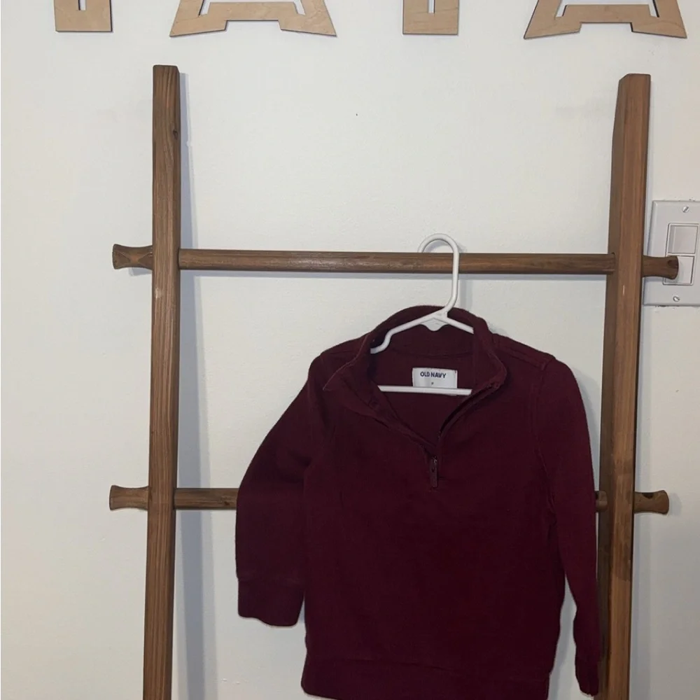 💙 5 for $25 💙 Old Navy Maroon Quarter Zip Pullover